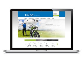 Webdesign JuCad Golfcaddys von 2.S design, Braunfels
