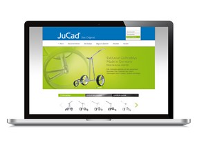 Webdesign JuCad Golfcaddys von 2.S design, Braunfels